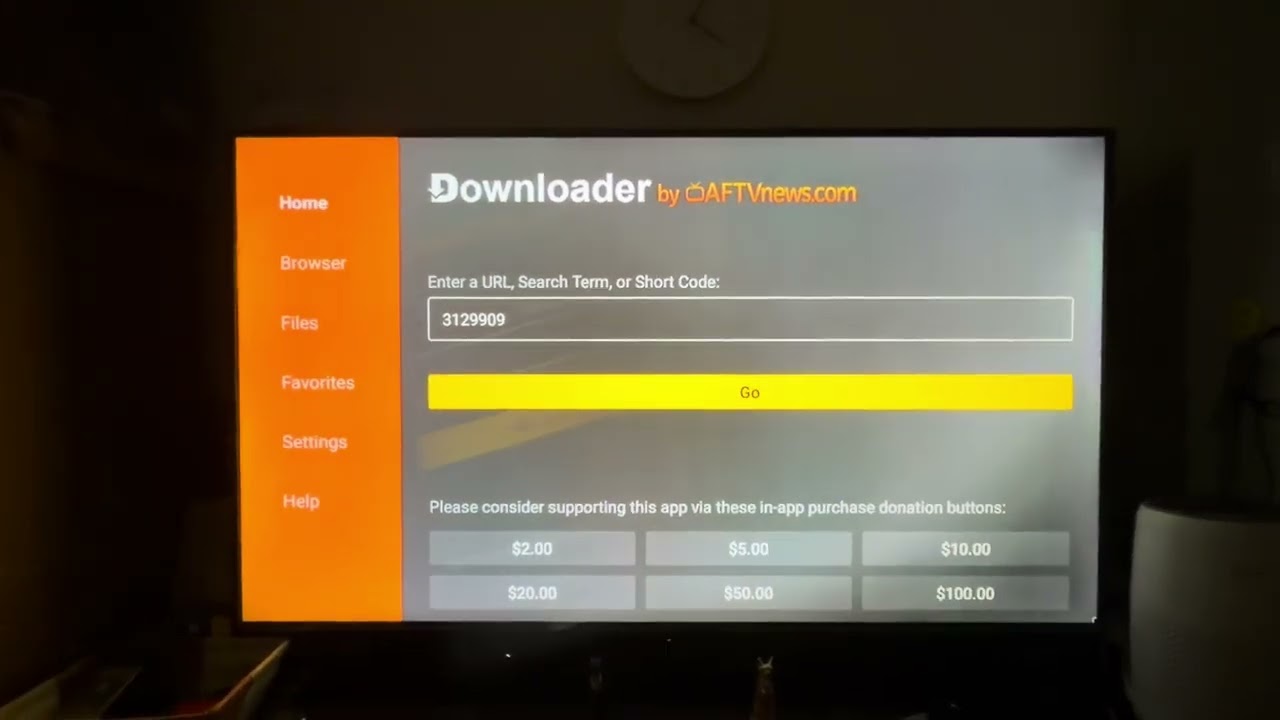 New code for downloader  index for apk and entertainment app 