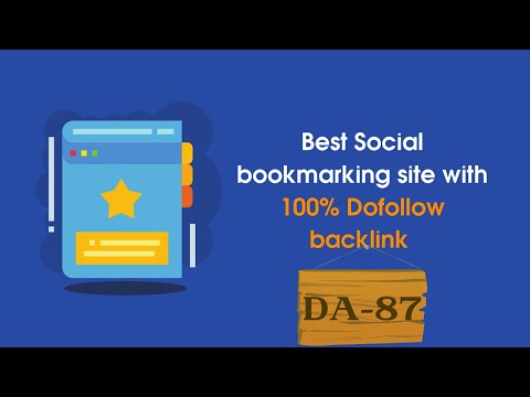 high da pa social bookmarking sites list