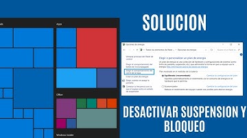Como DESACTIVAR SUSPENSION de pantalla o bloqueo automático en WINDOWS 10 y 11| Quitar HIBERNACION 💻