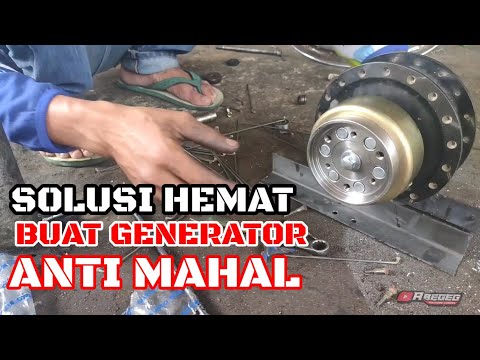 Video: Bagaimana Cara Membuat Generator Dengan Tangan Anda Sendiri? Generator Listrik Sederhana Buatan Sendiri Dari Motor Listrik Di Rumah
