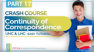 Continuity of Correspondence: UHC and LHC  | Easy lecture 17 | Real Analysis