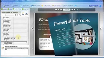 Best Software to Make An Auto Flipping HTML5 e Book from A PDF File