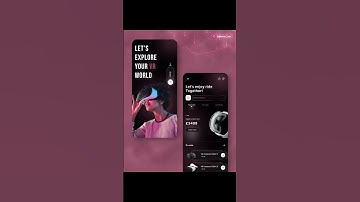 Step into the Future with Our Cutting-Edge VR/AR App! #uiuxdesign #virtualreality