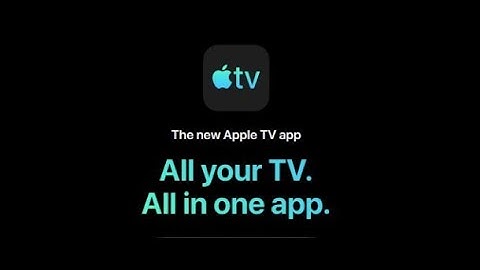 Apple TV+ as an app in Windows 10