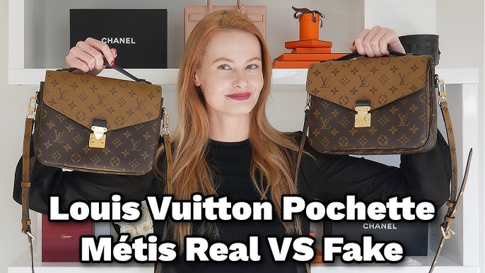 Louis Vuitton Pochette Metis $169 vs $1850 REAL VS FAKE 