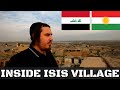 INSIDE DESTROYED ISIS VILLAGE IN IRAQ (Hassan Sham, Kurdistan)