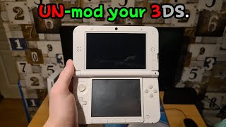 Listen to me, you SHOULDN'T MOD your Nintendo 3DS (Not a joke)