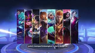 5 HERO MAGE TERSAKIT MOBILE LEGEND | SEKILAS JETE