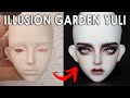 Shorts  illusion garden yuli transformation  bjd faceup process