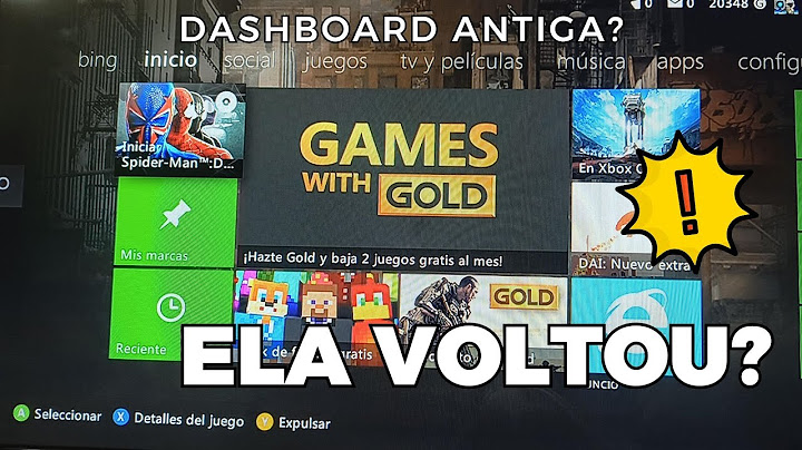 LAYOUT ANTIGO DA DASHBOARD VOLTOU A APARECER PARA OS USUÁRIOS DO XBOX 360! - MICROSOFT VOLTOU ATRÁS?
