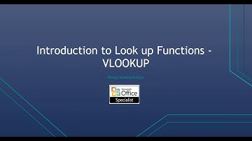 VLOOKUP Tutorial for Excel - Everything You Need To Know (Part 1)