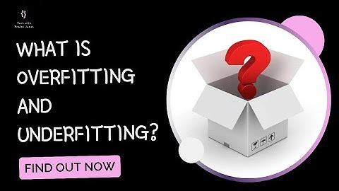 Ovefitting and Underfitting in Machine Learning. How to fix Overfitting and Underfitting!