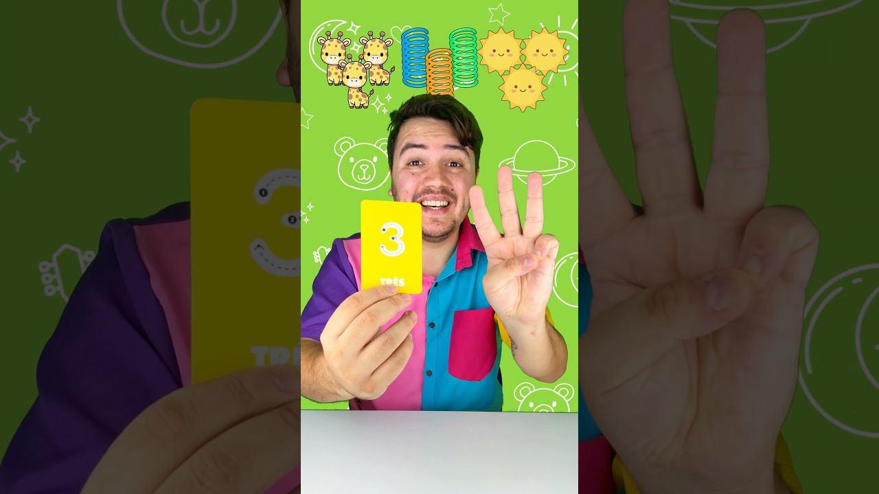 Vamos aprender sobre o NÚMERO 3 🩷 #educaçãoinfantil #infantil #números 썸네일