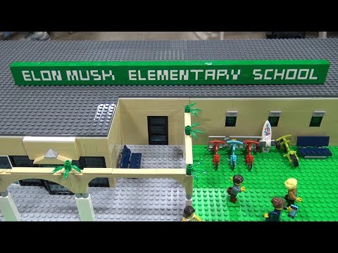 LEGO Elon Musk School Robot Battle | Philly Brick Fest 2019