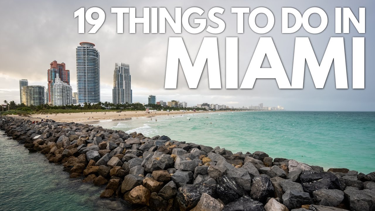19 TOP Things to do in MIAMI, Florida | Restaurants, Museums, Beaches & National Parks
