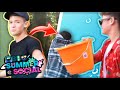 AMBUSHING KENZIE WITH WATER BALLOONS! (CBBC Summer Social Vlog)