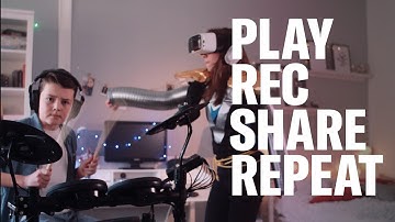 Yamaha DTX402 Electronic Drums | Play-Rec-Share-Repeat