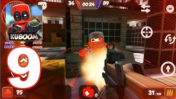Kuboom - Gameplay Walkthrough Part 9 - P- 90, Review Weapon (Android Games)