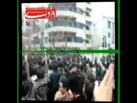 حضور فائزه هاشمی در جمع فتنه گران عاشورا