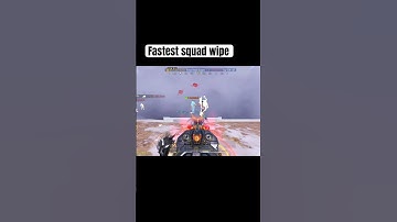Fastest squad wipe #codm #codmobilesolovssquad #callofduty #codmobile #soloplayer #squadwipes