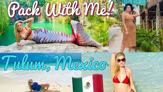 Pack & Prep with me for TULUM MEXICO