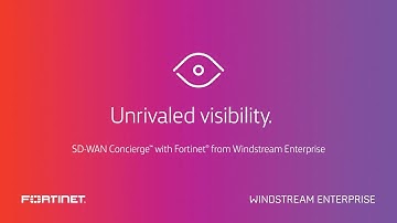SD-WAN Concierge™ with Fortinet from WE: Unrivaled visibility. Unbeatable performance.
