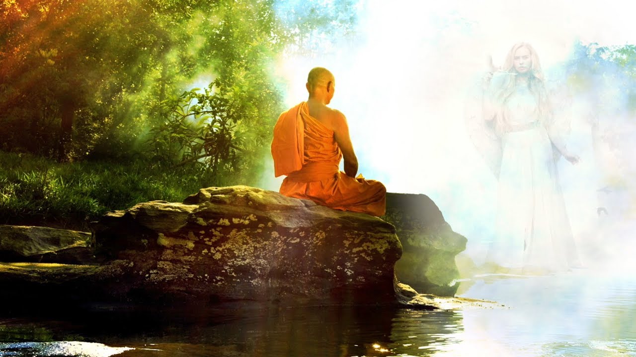 Медитация ом слушать. Ом медитация. Монах медитирует на горе. Сияние драгоценных тайн Лайя-йоги. Толстый монах медитирует.
