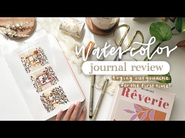 Rêverie Journal - A5 Watercolor Dot Grid Bullet Journal – MELLOW DAYS