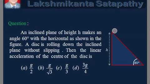 vDo QA Rotational Motion-15/ Rolling of Circular Disc