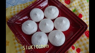 How to make Meringue Cookies (蛋白脆餅)