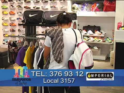 Isabel Zapata presenta la Publicidad de Imperial Shop en Mayorca - YouTube