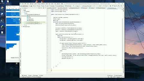 Tutorial Program Simple Login Form, Fragment dan Intent di Android Studio
