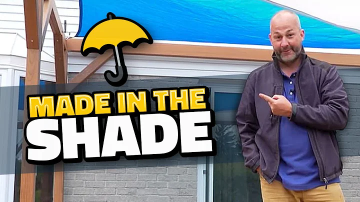 How To Build a Pergola | With Sails for Shade