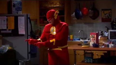 The Big Bang Theory S02E18 Sheldon Coffee Flash