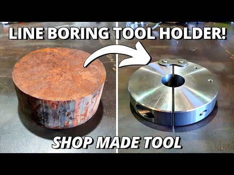 Making a Line Boring Tool Holder | Shop Made Tools