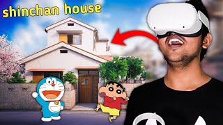 Visiting SHINCHAN and DORAEMON HOUSE in REAL LIFE VR
