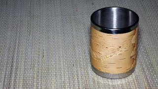 Кружка В Бересте №3 A Mug In Birch Bark. Diy