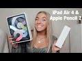 UNBOXING MY NEW iPAD AIR 4 & APPLE PENCIL 2 | & my ipad apple appointment experience | Morgan Green