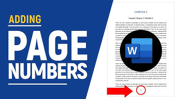 How to Add Page Numbers in Microsoft Word 2016 | 2019 | 2021