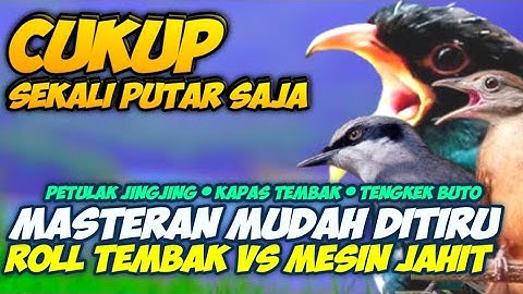 MASTERAN ROL TEMBAK VS MESIN JAHIT PETULAK JINGJING KAPAS TEMBAK TENGKEK BUTO SUARA JERNIH HD