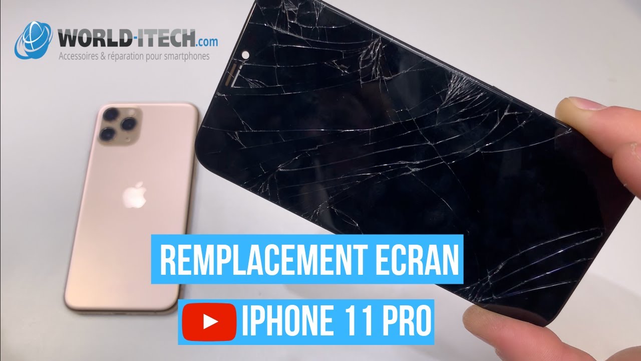 iPhone 11 Pro Screen replacement (touch screen + OLED display): Tutorial 