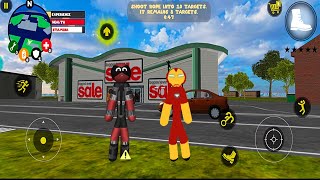 Stickman Rope Hero 2 city crime #13 Android Gameplay screenshot 4