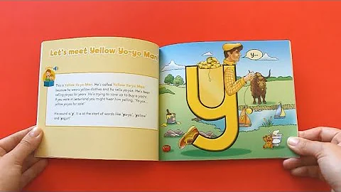 Letterland Story Corner - Yellow Yo-yo Man and his yogurt