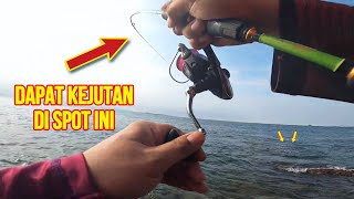 Spot Mancing Casting Di Anyer, Cuma Dari Pinggiran Bisa Dapat Ikan Ini