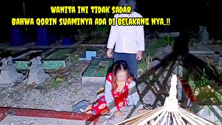 🔴 Viral‼️Wanita ini tidak sadar bahwa Qorin suaminya di belakangnya