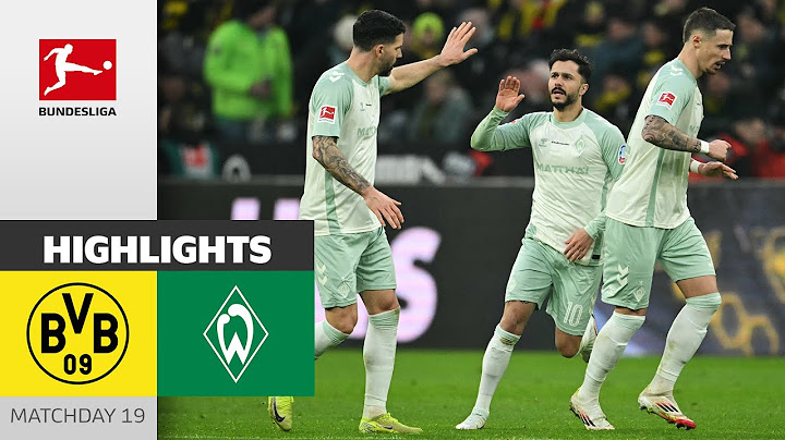 Bremen Comeback In Dortmund! | Borussia Dortmund - SV Werder Bremen 2-2 | Highlights | Bundesliga