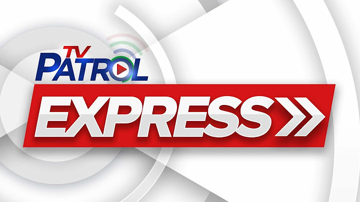 TV Patrol Express Special Coverage on Tropical Storm #KristinePH