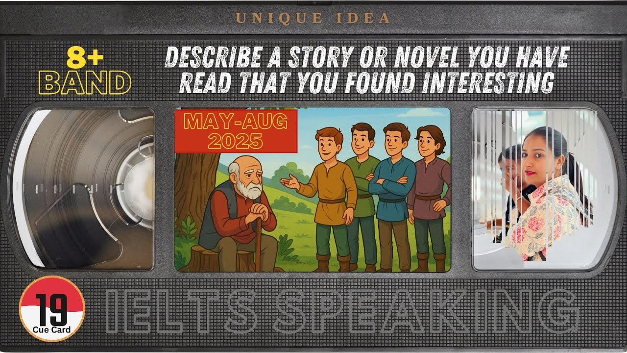 Describe a Story or Novel You Read | IELTS Speaking May–August 2025 | Band 8+ Sample Answer