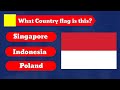 Guess the Country Flag multiple choice - FLAG QUIZ #guesstheflag