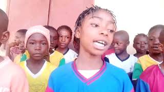 Primary 3 pupils of Trinity Academy Bauchi. A stage Presentation.
